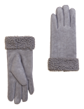 Faux Sheepskin Gloves