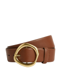 Faux Leather Waist Belt