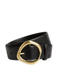 Faux Leather Waist Belt