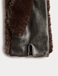 Faux Fur Gloves