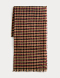 Woven Checked Scarf
