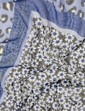 Printed Floral Scarf