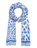 Animal Print Scarf with Modal
