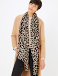 Leopard Print Scarf