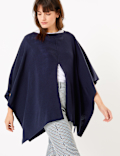 Crew Neck Poncho