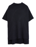 Knitted High Low Poncho