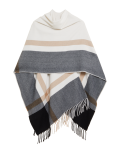 Colour Block Poncho