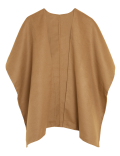 Woven Split Front Poncho