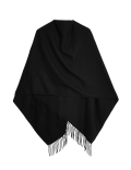 Woven Tassel Poncho