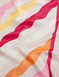 Printed Scarf With Modal