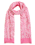 Printed Scarf With Modal