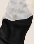 Printed Scarf With Modal