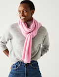 Pure Cashmere Knitted Scarf