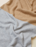 Pure Cashmere Colour Block Scarf