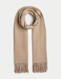 Woven Tassel Blanket Scarf