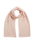 Linen Blend Textured Scarf