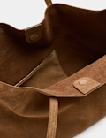 Suede Tote Bag