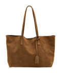 Suede Tote Bag