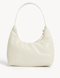 Faux Leather Underarm Shoulder Bag