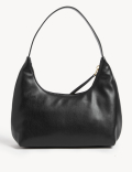 Faux Leather Underarm Shoulder Bag