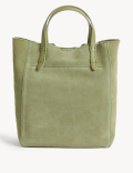 Suede Cross Body Bag