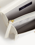 Faux Leather Cross Body Bag