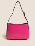 Faux Leather Mini Underarm Bag