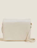 Faux Leather Mini Cross Body Bag