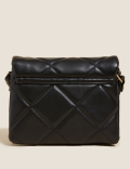 Faux Leather Mini Cross Body Bag