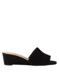 Wedge Heel Mule Sandals