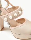 The Natalie Peep Toe Shoes