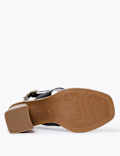 Open Toe Block Heel Sandals