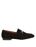 Suede Stain Resistant Bar Trim Loafers