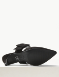 Extra Wide Fit Kitten Heel Mule Shoes
