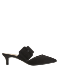 Extra Wide Fit Kitten Heel Mule Shoes