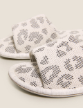 Open Toe Mule Slipper