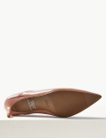 Kitten Heel Pointed Court Shoes