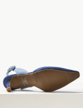 Kitten Heel Slingback Shoes