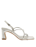 Leather Strappy Statement Sandals