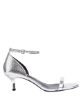 Ankle Strap Kitten Heel Sandals