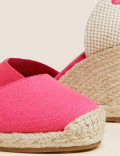 Canvas Wedge Espadrilles