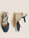 Ankle Strap Wedge Espadrilles