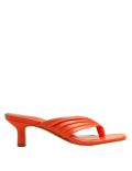 Kitten Heel Flip Flop Mules