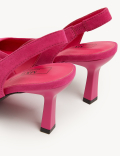 Stiletto Heel Pointed Slingback Shoes