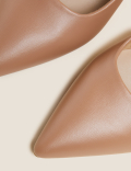 Stiletto Heel Pointed Court Shoes