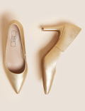 Stiletto Heel Pointed Court Shoes