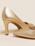 Stiletto Heel Pointed Court Shoes