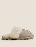 Suede Mule Slipper