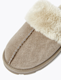 Suede Mule Slipper