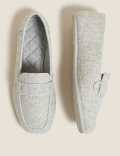 Square Toe Moccasin Slippers